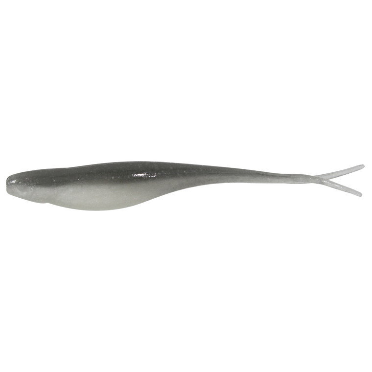 Strike King 3X ZToo SoftJerk - 5'' Gray Glm Pearl Belly 4pk