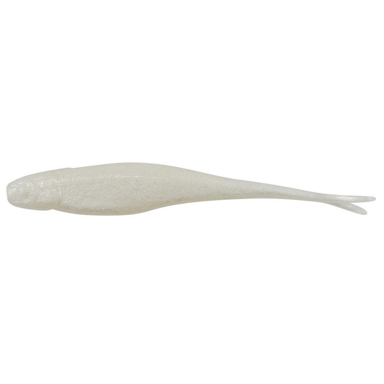 Strike King 3X ZToo SoftJerk - 5'' Pearl 4pk