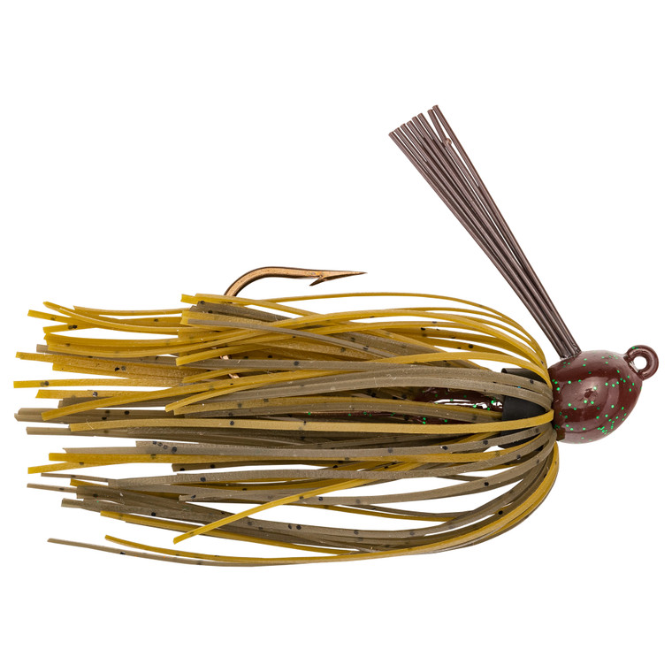 Strike King Bitsy Bug Jig - 1/8oz Green Crawfish