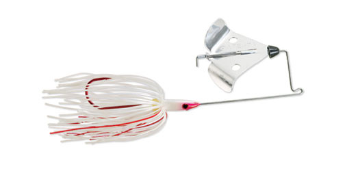 Strike King Elite Buzzbait - 3/8oz Bleeding White