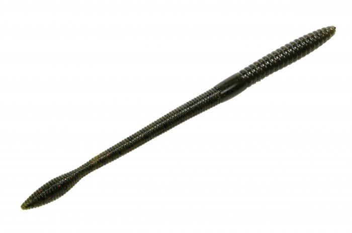Strike King Finesse Worm 7'' - Coppertruese 10pk