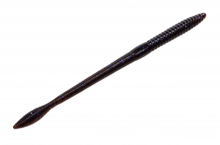 Strike King FinesseWrm 6.5'' - Blue Fleck 12pk