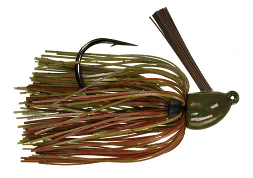 Strike King Hack Attack SJig - 1/4oz Green Pumpkin