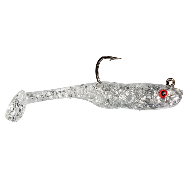 Strike King Homing Minnow - 1/4oz 4'' Carolina Chrome