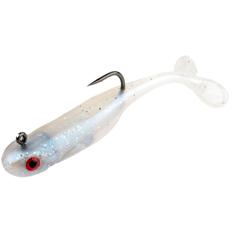 Strike King Pinger Minnow - 1/8oz 2.5'' Pearl 3pk