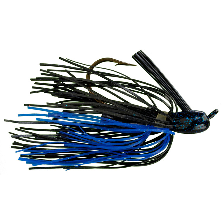 Strike King Pro-Model Jig - 3/8oz Black/Blue