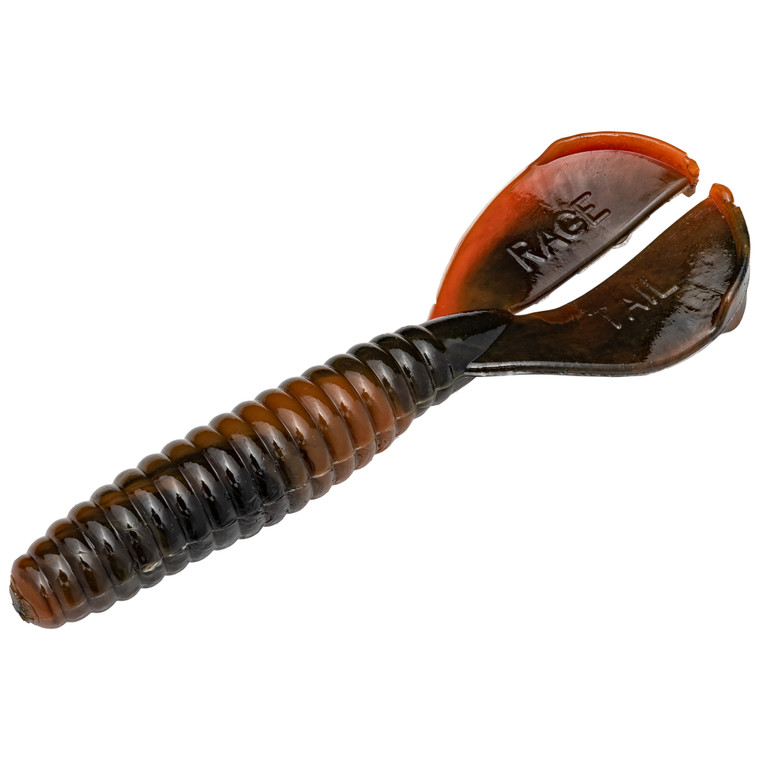 Strike King Rage Menace Grub - Crawdaddy 8pk