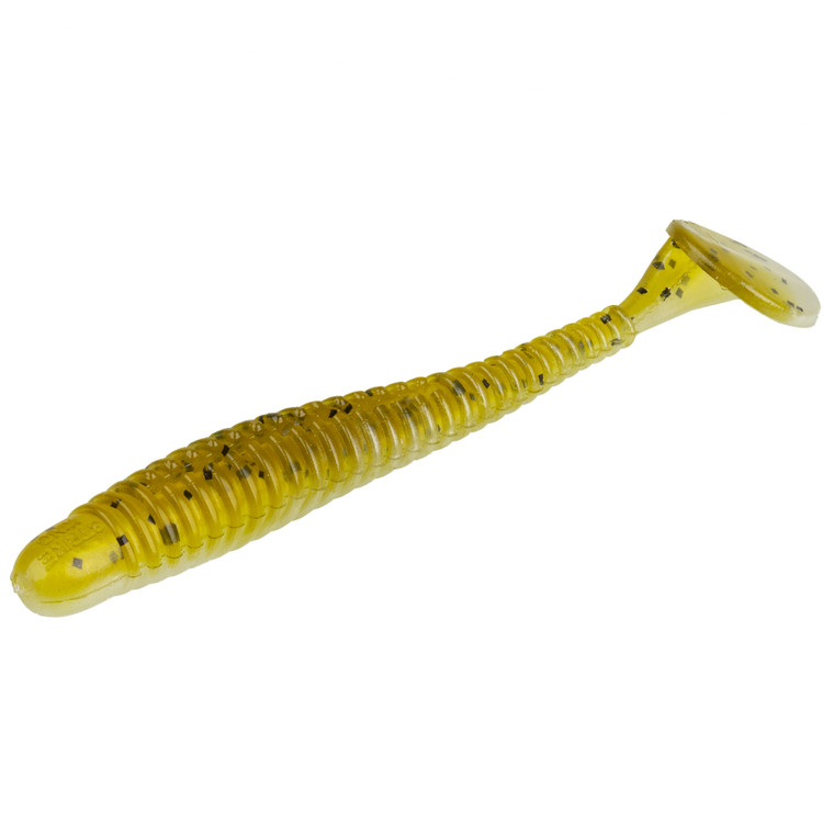 Strike King Rage SlimSwimmer - 4'' GP Pearl Belly 8pk