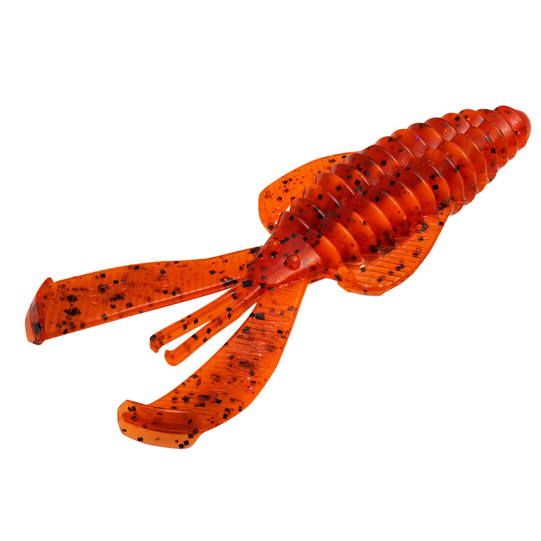Strike King Rage Tail DB Bug - Fire Craw 7pk