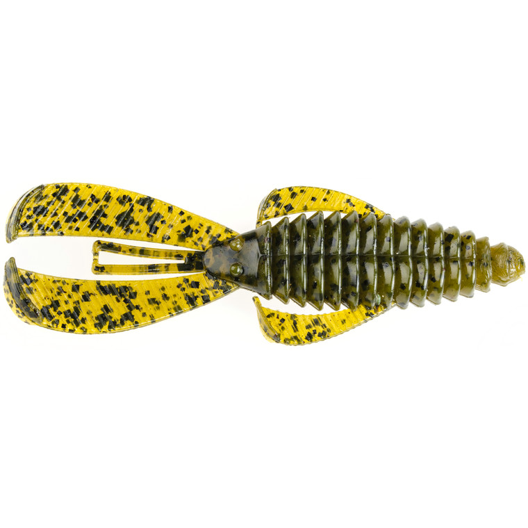 Strike King Rage Tail DB Bug - Green Pumpkin 7pk