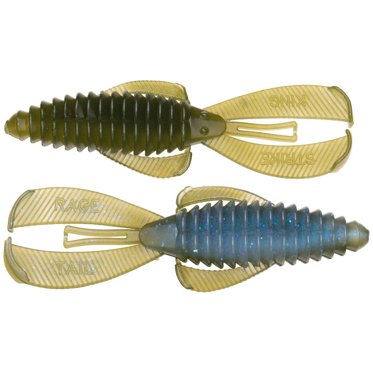 Strike King Rage Tail DB Bug - Moon Juice