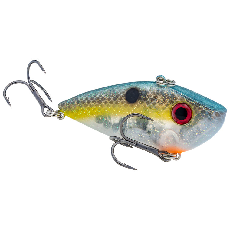 Strike King Red Eye Shad - 3/8oz Clear Ghost Sexy Shad