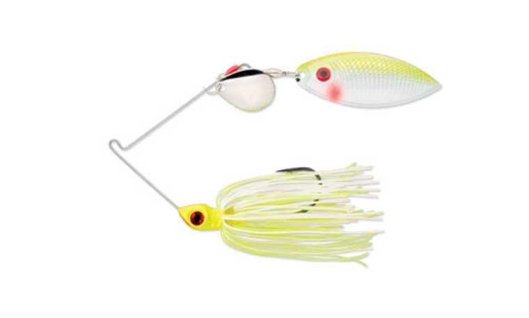 Strike King Redeye Sp 3/16 - Chartreuse/White
