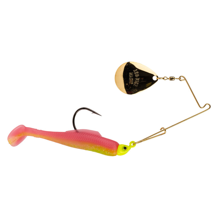 Strike King RedfishMagic 1/8 - Electric Chicken/Chart Head