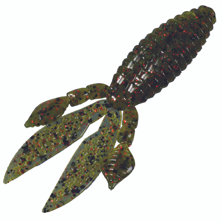 Strike King Rodent 4'' - Watermelon Red & Black 6pk