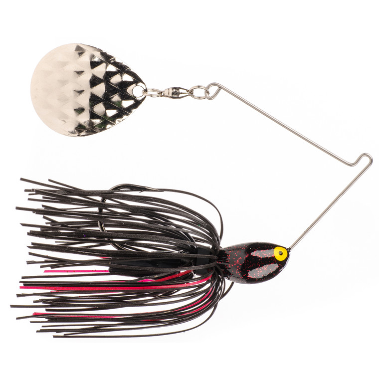 Strike King Rtlin Midnite Sp - 7/16oz Blk/Red Diamond