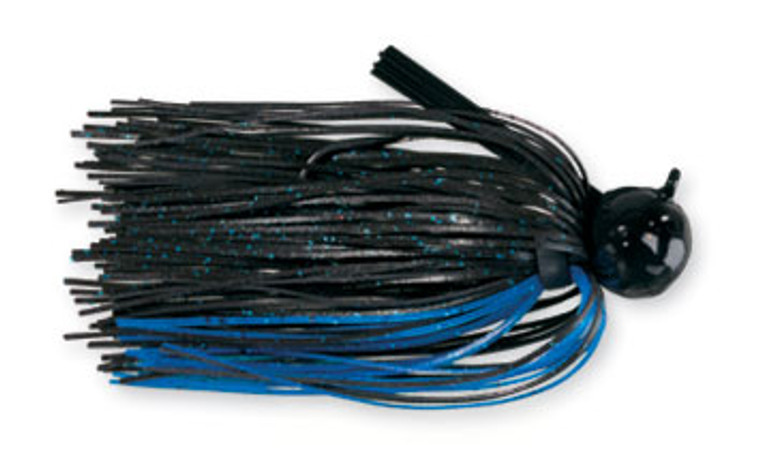 Strike King TG Football Jig - 1/2oz Black Blue