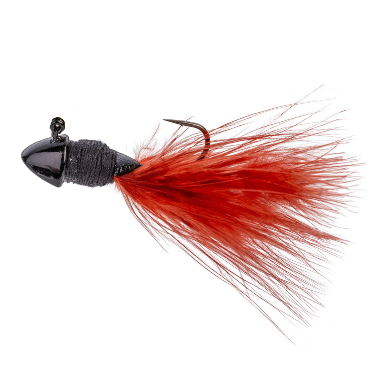 Strike King TG Hair Jig - 1/8oz Brown 2pk
