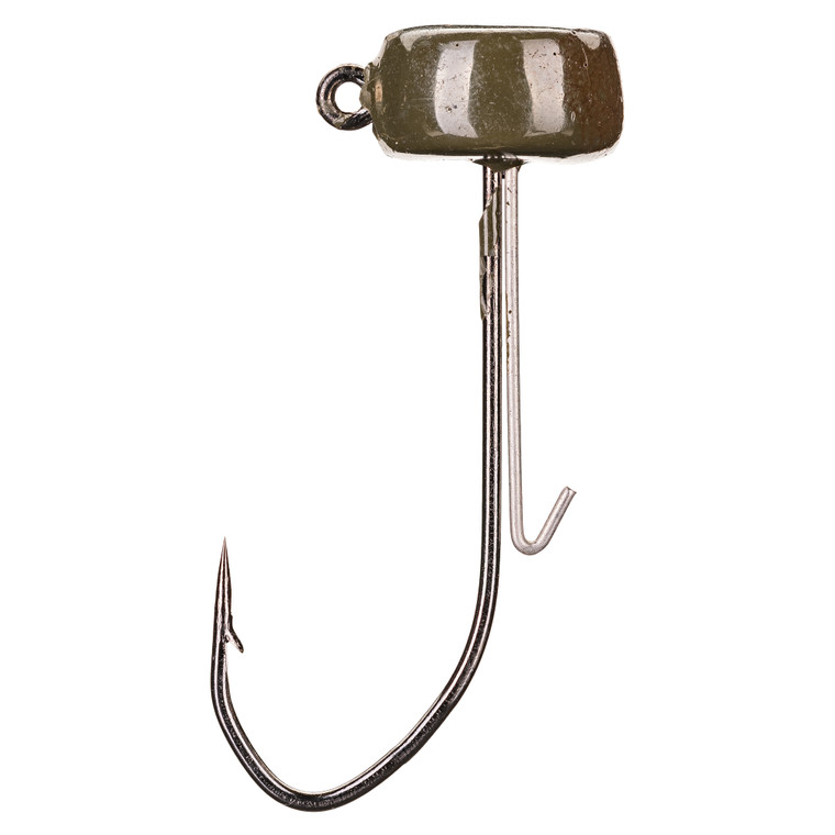 Strike King TG Ned Jig Head - 3/16oz Green Pumpkin 4pk