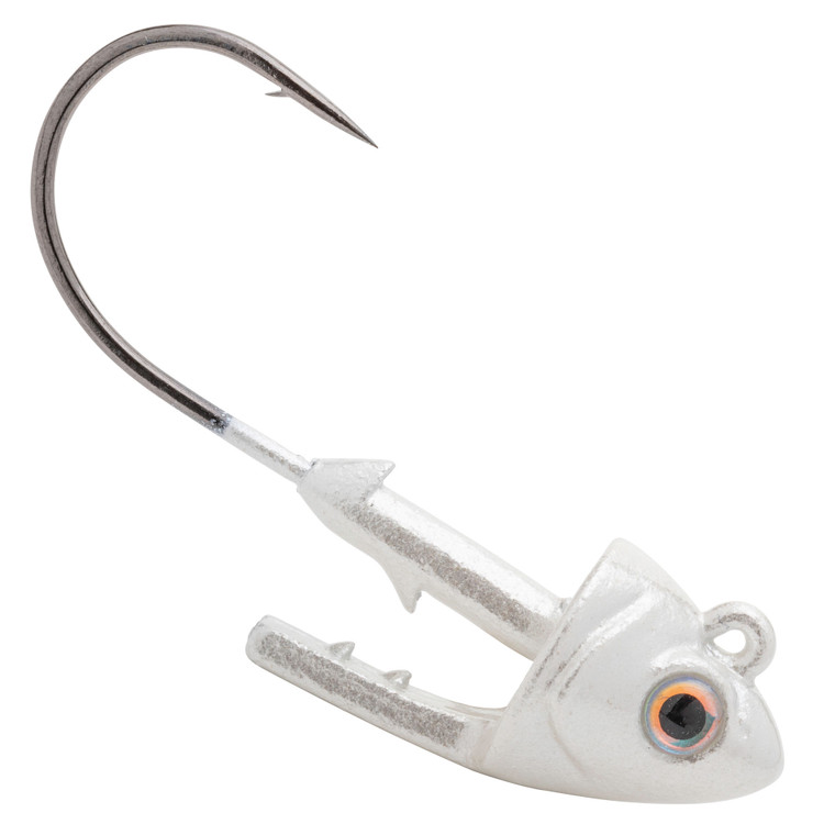 Strike King TG Rage SwimHead - 3/4oz 4/0 Pearl White