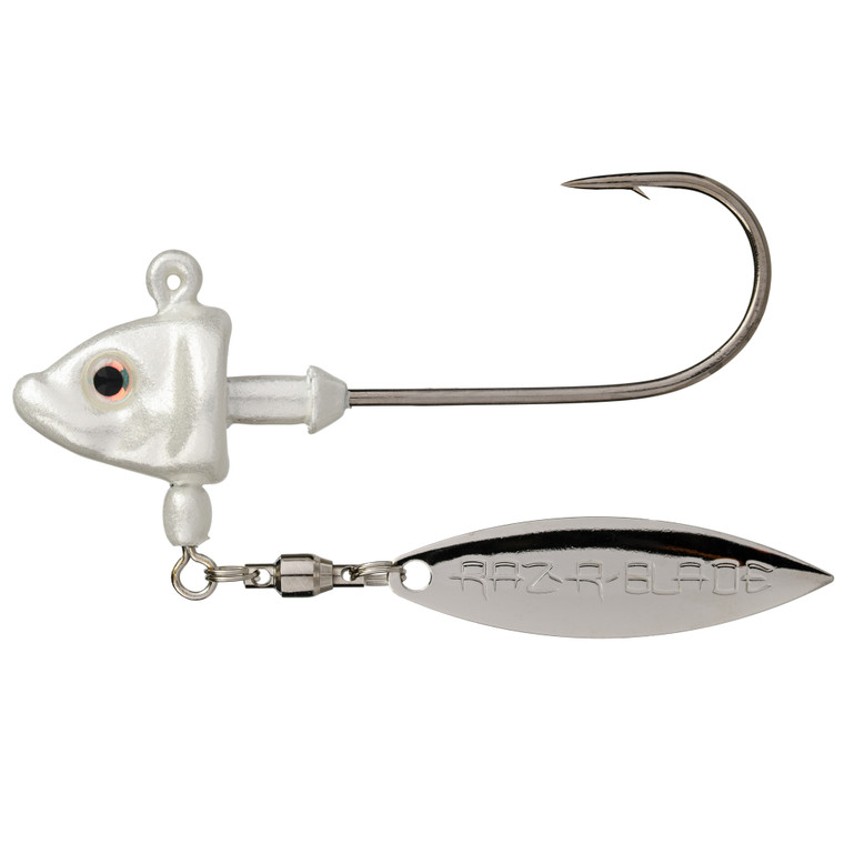 Strike King TG Spin Head - 1/2oz Pearl 2pk