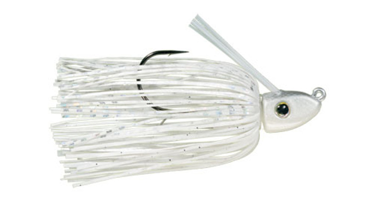 Strike King TG Swim Jig - 1/4oz White