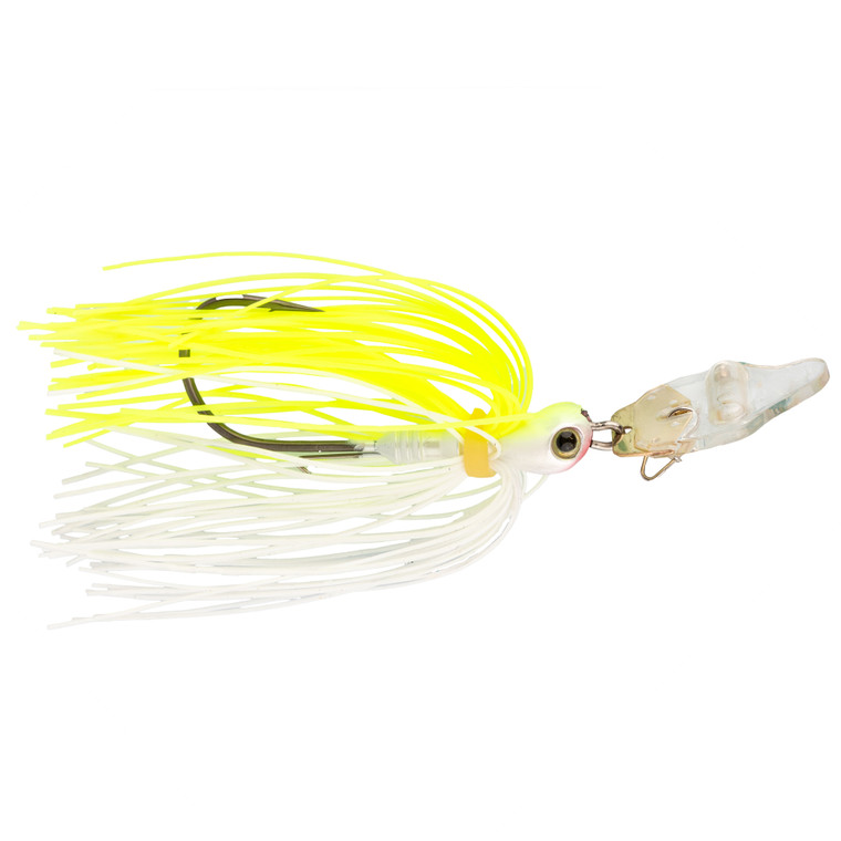 Strike King Thunder CrktRtln - 3/8oz Chartreuse White