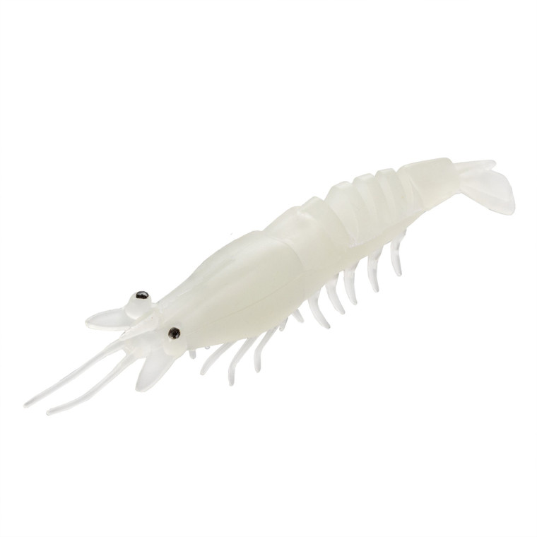 Strike King Tidal Shrimp - 3'' Nite Glow 3pk