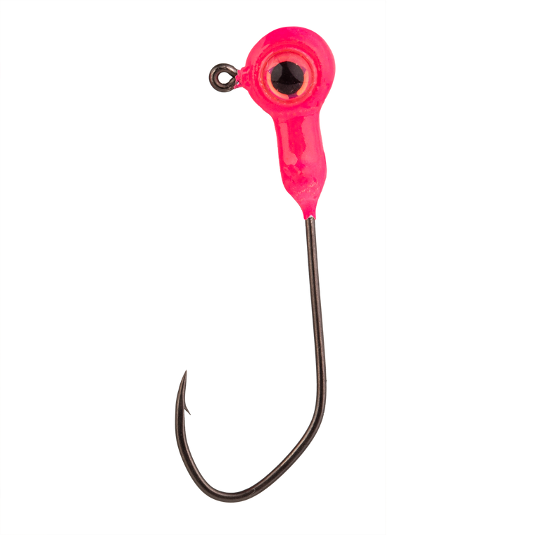 Strike King XL Stiletto JH - 1/16oz 1/0 Pink 6pk