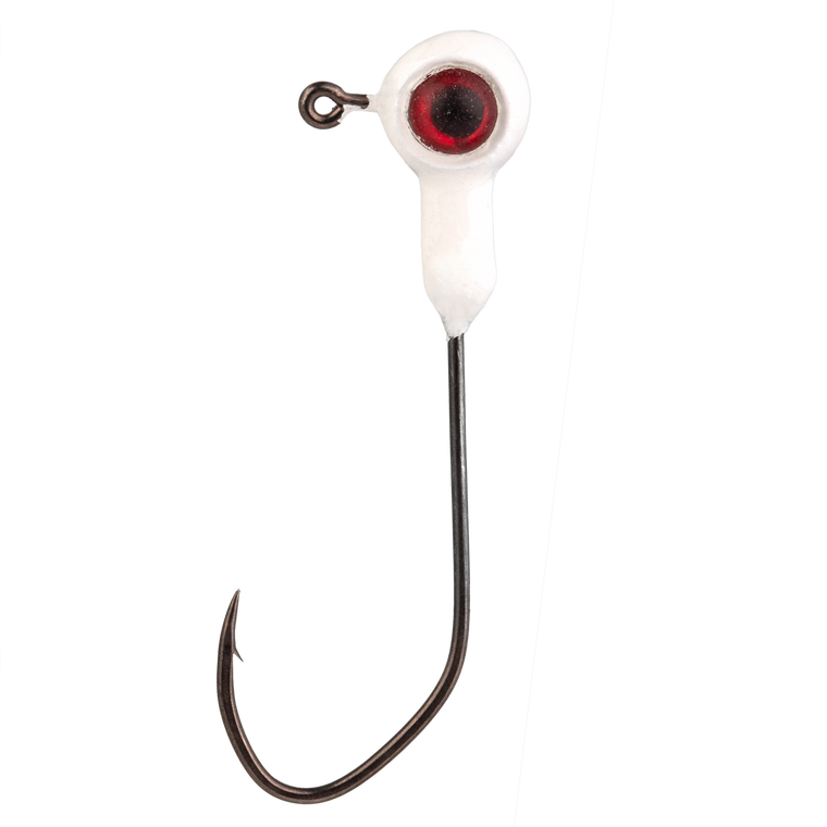 Strike King XL Stiletto JH - 1/4oz 1/0 White 6pk