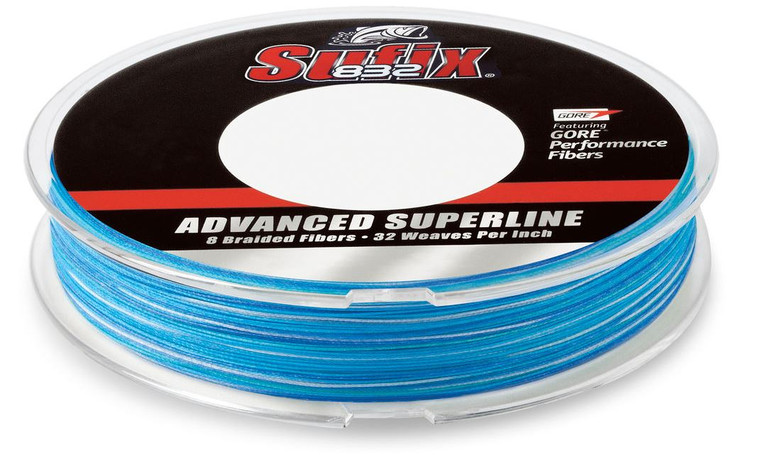 Sufix 832 Braid - 150 yd Coastal Camo 30 lb