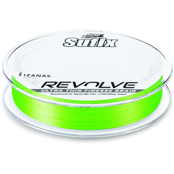 Sufix Revolve Braid - Neon Lime 10 lb