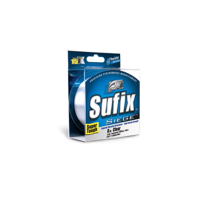Sufix Siege - 330 yd Clear 8 lb