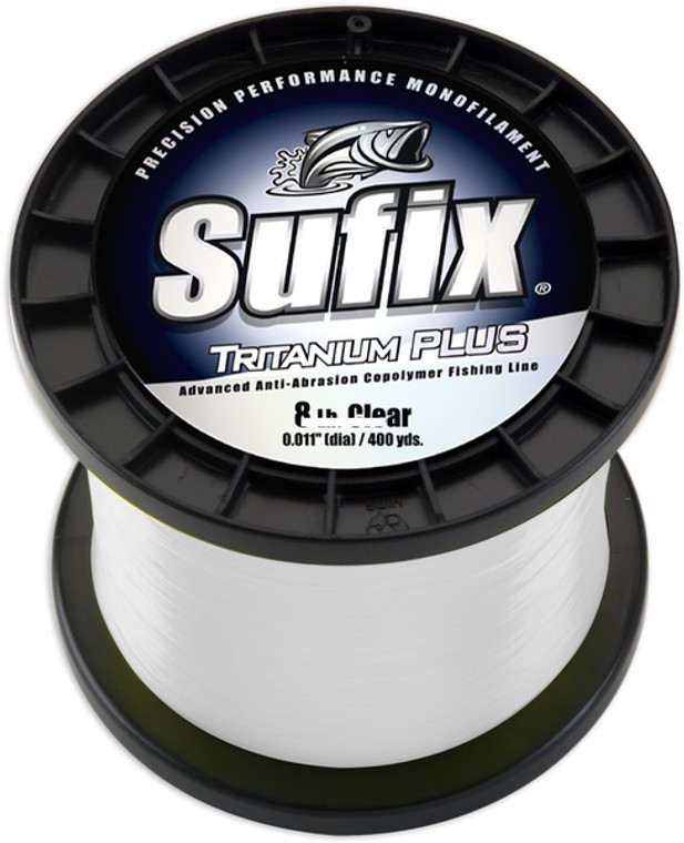 Sufix Tritanium+ 1 lb Spl - 2670 yd Clear 20 lb