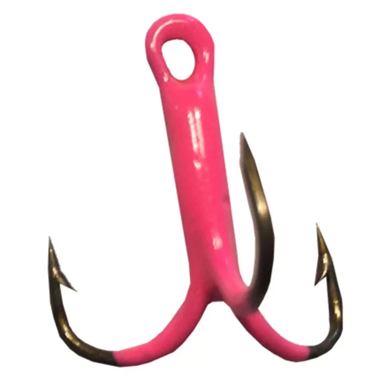SumnerBros Ice Glo Treble - #12 Hot Pink 3pk