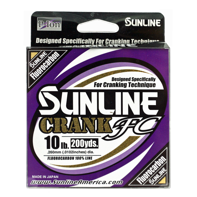 Sunline Crank FC - 200 yd Clear 10 lb