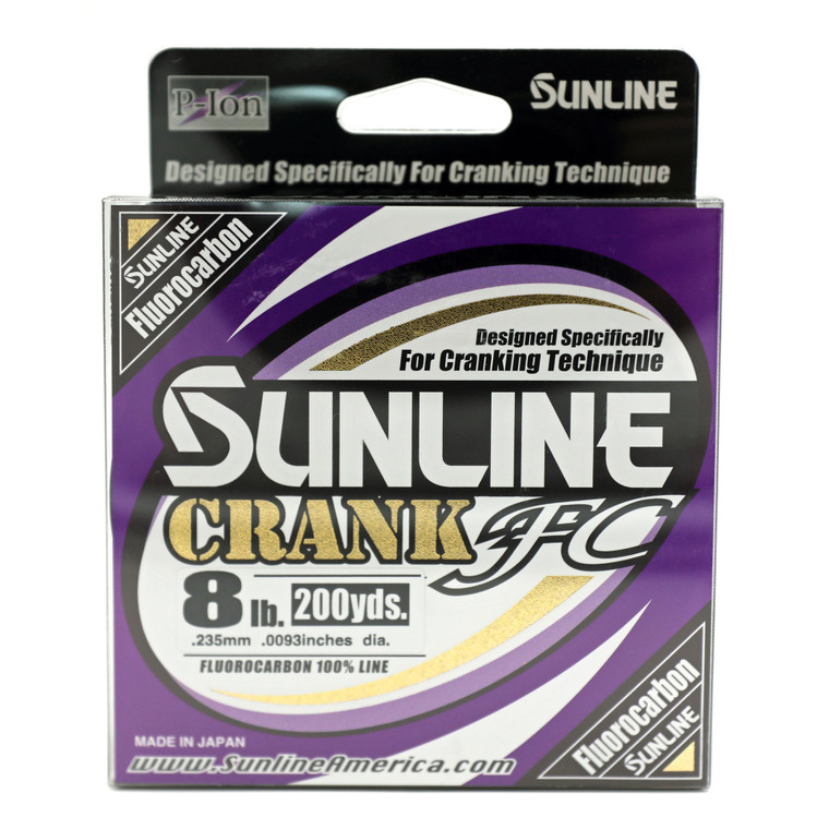 Sunline Crank FC - 200 yd Clear 8 lb