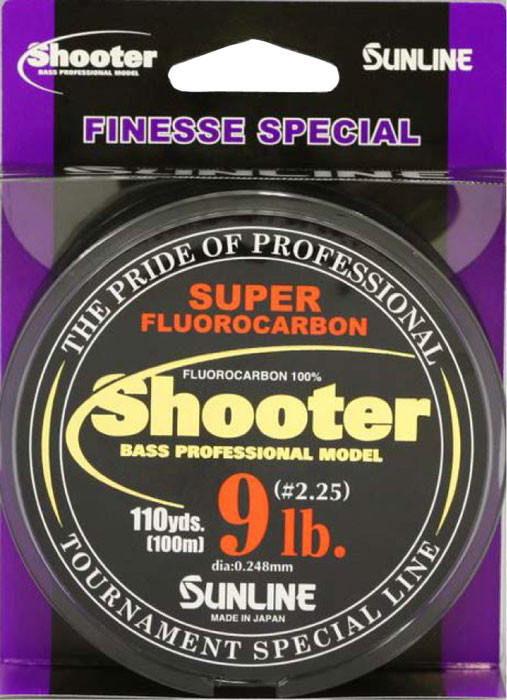 Sunline New Shooter Fluor - 100m Clear 9 lb