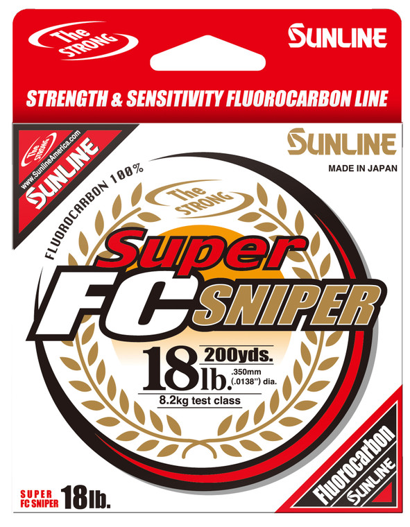 Sunline Super FC Sniper - 200 yd Clear 18 lb