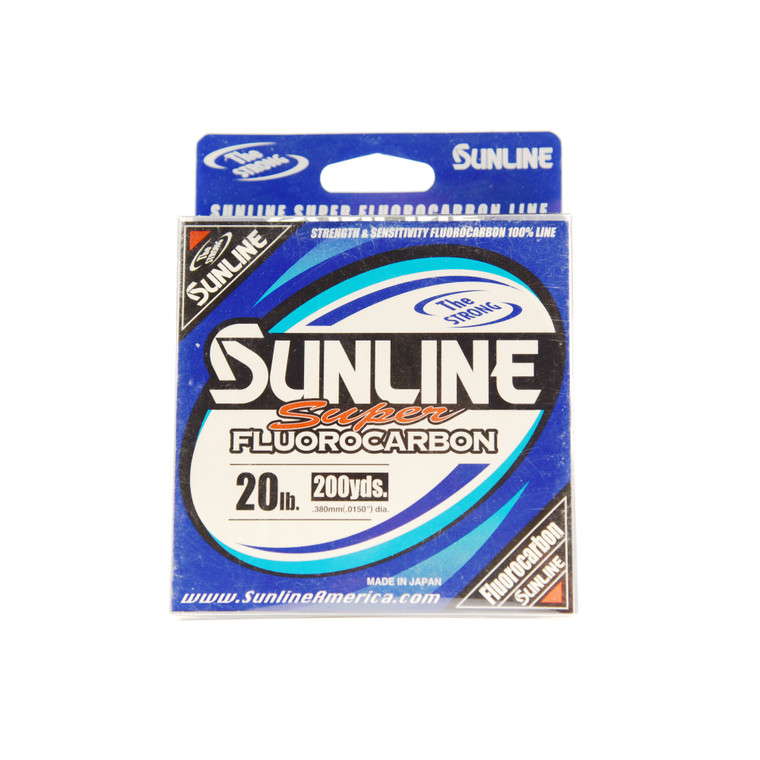 Sunline Super Fluorocarbon - 200 yd Clear 20 lb