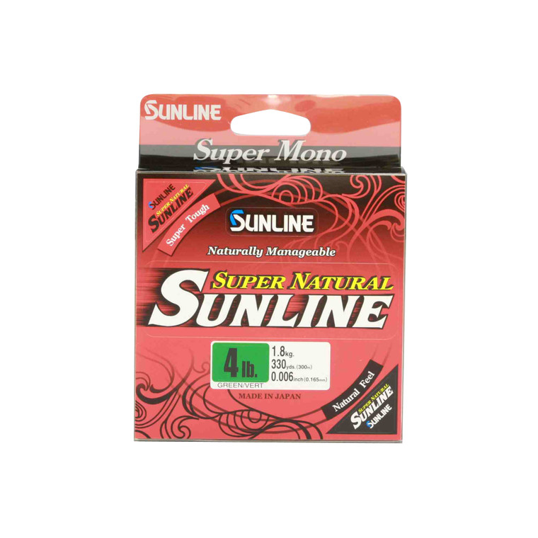 Sunline Super Natural - 330 yd Jungle Green 6 lb
