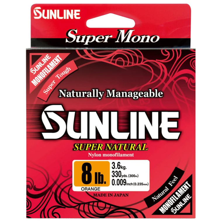 Sunline Super Natural - 330 yd Natural Clear 4 lb