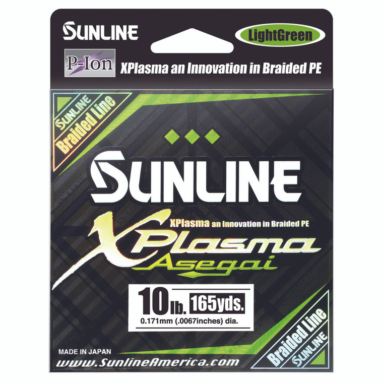 Sunline Xplasma Asegai - 165 yd Light Green 10 lb
