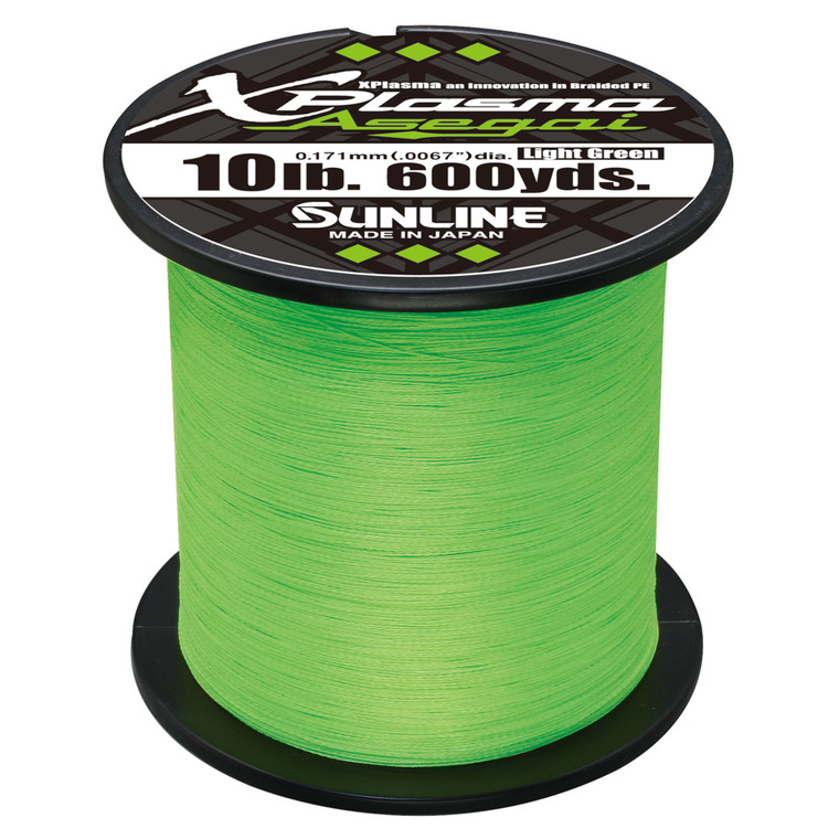 Sunline Xplasma Asegai - 600 yd Light Green 16 lb