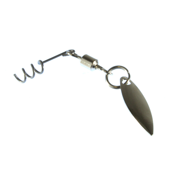 TJ Keith Poche Power Spinner - #1 Nickel Willow Blade 5pk