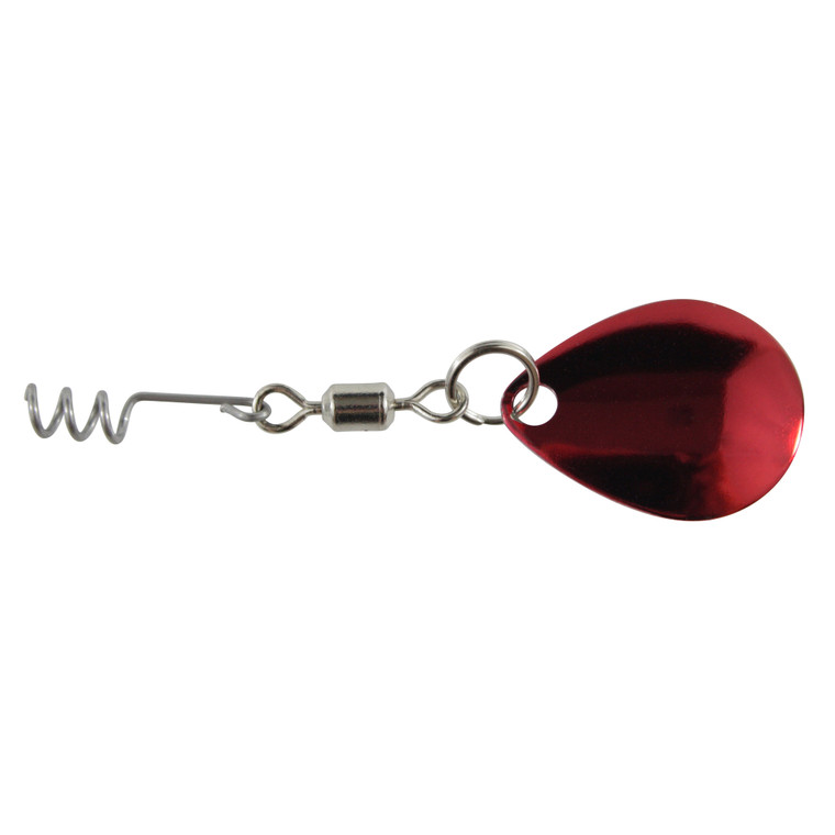 TJ Keith Poche Power Spinner - #2 Red/Silver Colorado 5pk