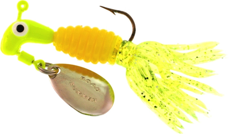 Team Crappie Crappie Tamer - 1/16oz 2.125'' Yellow Pearl