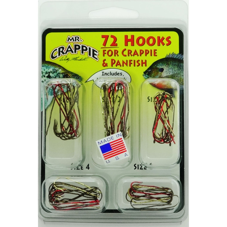 Team Crappie Hook Kit - 72pc