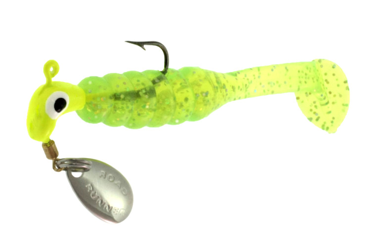 Team Crappie Slab Dragger - 1/16oz 2.625'' Cht Shiner