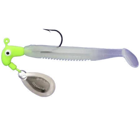 Team Crappie Slab Dragger - 1/8oz 2.625'' Shine Glow
